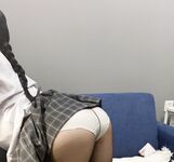 wink是可愛的wink-黑絲JK麻花辮少女[60P 60MB]