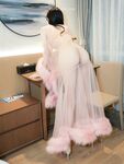 XiuRen.com【故SususuErikaki】大規模露出三点ピンクふわふわロングスカート