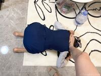 바이두 클라우드 유출: 완벽한 몸매의 인터넷 스타와 그녀의 스폰서 사이의 비밀이 공개