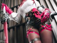 Tokar浵卡 國內極品二次元福利姬  cos卡芙卡 巨乳白虎口交干炮