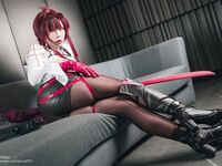 Tokar浵卡 國內極品二次元福利姬  cos卡芙卡 巨乳白虎口交干炮