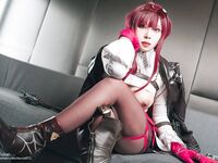 Tokar浵卡 國內極品二次元福利姬  cos卡芙卡 巨乳白虎口交干炮