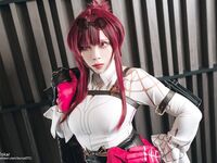 Tokar浵卡 國內極品二次元福利姬  cos卡芙卡 巨乳白虎口交干炮