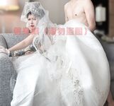 劲爆反差性感尤物『兔兔』及其闺蜜VIP群秀禾群婚纱露脸口交啪啪，唯美性感婚纱新娘超级反差完整版福利①