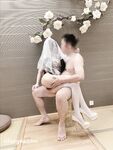 劲爆反差性感尤物『兔兔』及其闺蜜VIP群秀禾群婚纱露脸口交啪啪，唯美性感婚纱新娘超级反差完整版福利①