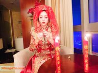 劲爆反差性感尤物『兔兔』及其闺蜜VIP群秀禾群婚纱露脸口交啪啪，唯美性感婚纱新娘超级反差完整版福利③秀禾