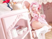 Yiko湿润兔- 25.01月作品『丝绒粉黛』小舞蹈