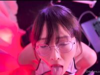 ワンランはOnlyFansの優しいメガネのコントラストの妹[deerlong]プライベート写真集を求め、最高の天然肉便器、純粋な女の子は素晴らしいオーラルセックス経口嚥下ザーメンを示しています