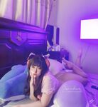 OF可欲可甜，蘿莉娃娃臉，肉感福利姬【Nyanchan2k3】新作，6分鍾，戶外公園捆綁自慰露出放尿