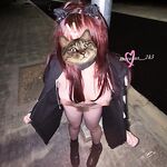 OF可欲可甜，蘿莉娃娃臉，肉感福利姬【Nyanchan2k3】新作，6分鍾，戶外公園捆綁自慰露出放尿