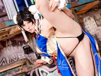 咬一口兔娘ovo『街霸-春丽』桃花旗袍