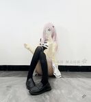 Natural loli body, super internet celebrity tender girl [Gao Gao] airplane welfare view collection, hairless tender pussy, naked dance masturbation exposure, pure little bitch