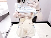 Natural loli body, super internet celebrity tender girl [Gao Gao] airplane welfare view collection, hairless tender pussy, naked dance masturbation exposure, pure little bitch