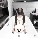 Natural loli body, super internet celebrity tender girl [Gao Gao] airplane welfare view collection, hairless tender pussy, naked dance masturbation exposure, pure little bitch