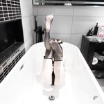 Natural loli body, super internet celebrity tender girl [Gao Gao] airplane welfare view collection, hairless tender pussy, naked dance masturbation exposure, pure little bitch