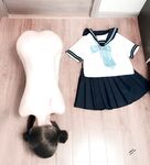 Natural loli body, super internet celebrity tender girl [Gao Gao] airplane welfare view collection, hairless tender pussy, naked dance masturbation exposure, pure little bitch