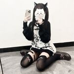 Natural loli body, super internet celebrity tender girl [Gao Gao] airplane welfare view collection, hairless tender pussy, naked dance masturbation exposure, pure little bitch