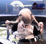 超嫩合法小母狗萝莉『LepALuli2kVN』被主人爸爸拽着双马尾后入，无毛小嫩穴被大肉棒塞满