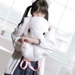 超嫩合法小母狗萝莉『LepALuli2kVN』被主人爸爸拽着双马尾后入，无毛小嫩穴被大肉棒塞满