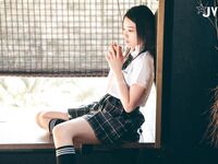 極品高顏值JK小母狗，溫泉私人全裸浴