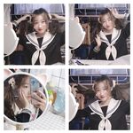 浙江某学院的白嫩清纯的女大学生，人前清纯乖巧，私下里是吃鸡小母狗，喜欢男友后入