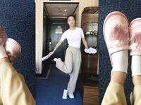 【MJ作品】MJ炮友口J後被下葯迷暈，死豬蹂躪翻眼玩白襪臭腳