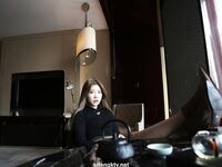 希威社幼師黑色丁字褲大尺度私拍套圖