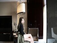 希威社幼師黑色丁字褲大尺度私拍套圖