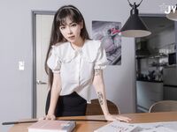 [Butik panas JVID keluaran pertama 2025-0716] Generasi baharu dewi cawan H super payudara LuLu, jurujual kedai serbaneka yang aktif terdedah sepenuhnya