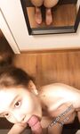 A stunningly beautiful international student from Nanjing, "Zheng Xinwen," was subjected to humiliating and dog-like discipline by her handsome boyfriend. She was forced to crawl on all fours, urinate on his face, and be choked. Her face was vis