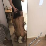 A stunningly beautiful international student from Nanjing, "Zheng Xinwen," was subjected to humiliating and dog-like discipline by her handsome boyfriend. She was forced to crawl on all fours, urinate on his face, and be choked. Her face was vis