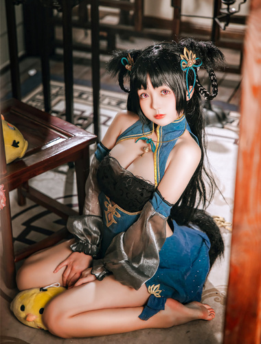 日奈娇- NO.075 碧蓝航线大潮旗袍 