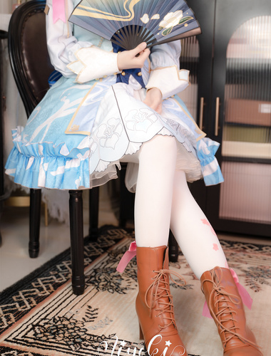 极品清纯美少女〖铃木美咲〗神里绫华花时来信，性感美腿少女白丝玲珑小脚榨精清纯反差