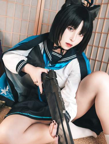 가장 화끈한 2 차원 [浵卡ToKar] 가슴이 큰 대만 소녀 Cos Elaine Qiao 절묘한 개인 사진 세트, 보지 3 점 노출, 가정부 서비스, 정액 추출, 검은 스타킹, 코키 (1)