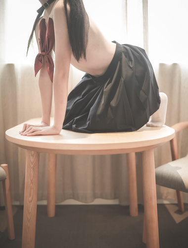 청순한 꼬리가 달린 인간형 암캐 '에로 요정' 복지 개인 촬영 - 교복 개인 실 2