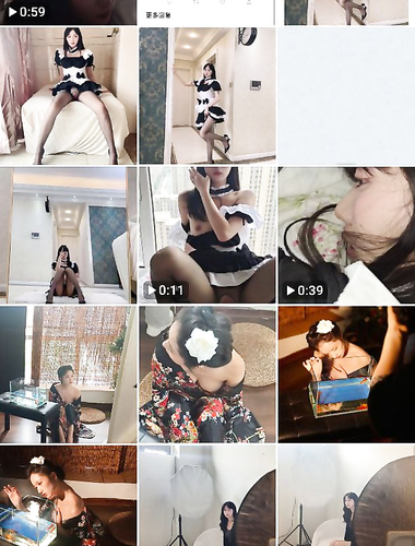 High face value, good figure, top Hanfu model [Huan Er] welfare complete set, all kinds of lewd exposure shooting, being trained by the gold master to cum