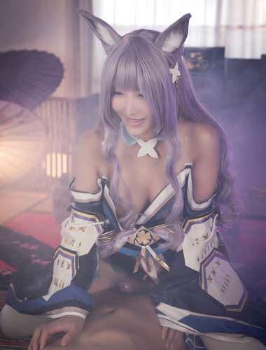 千匹の妖狐「水川さん」 - 騎乗位が遅すぎて早くしてほしい。我慢できずに叫びながらオマンコに激しく発射。