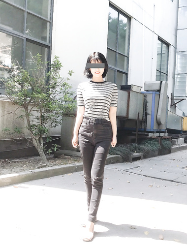 Baidu Cloud leaked view of cuckold boyfriend and contrast bitch girlfriend Liu Jiali daily sex 3P