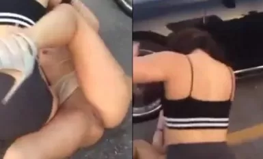 Hinuli at ginahasa, hinubaran at binugbog sa kalye