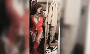 Hình xăm hoang dã, vòng sinh dục bá đạo, người nổi tiếng giá trị cao trên Internet, thân hình hoàn hảo, clip phúc lợi bị rò rỉ, hãy xem thử (2)