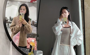 The intern teacher who just graduated from the Normal University was privately trained to be a bitch who eats chickens and was pressed on the bed by her boyfriend to cum crazily