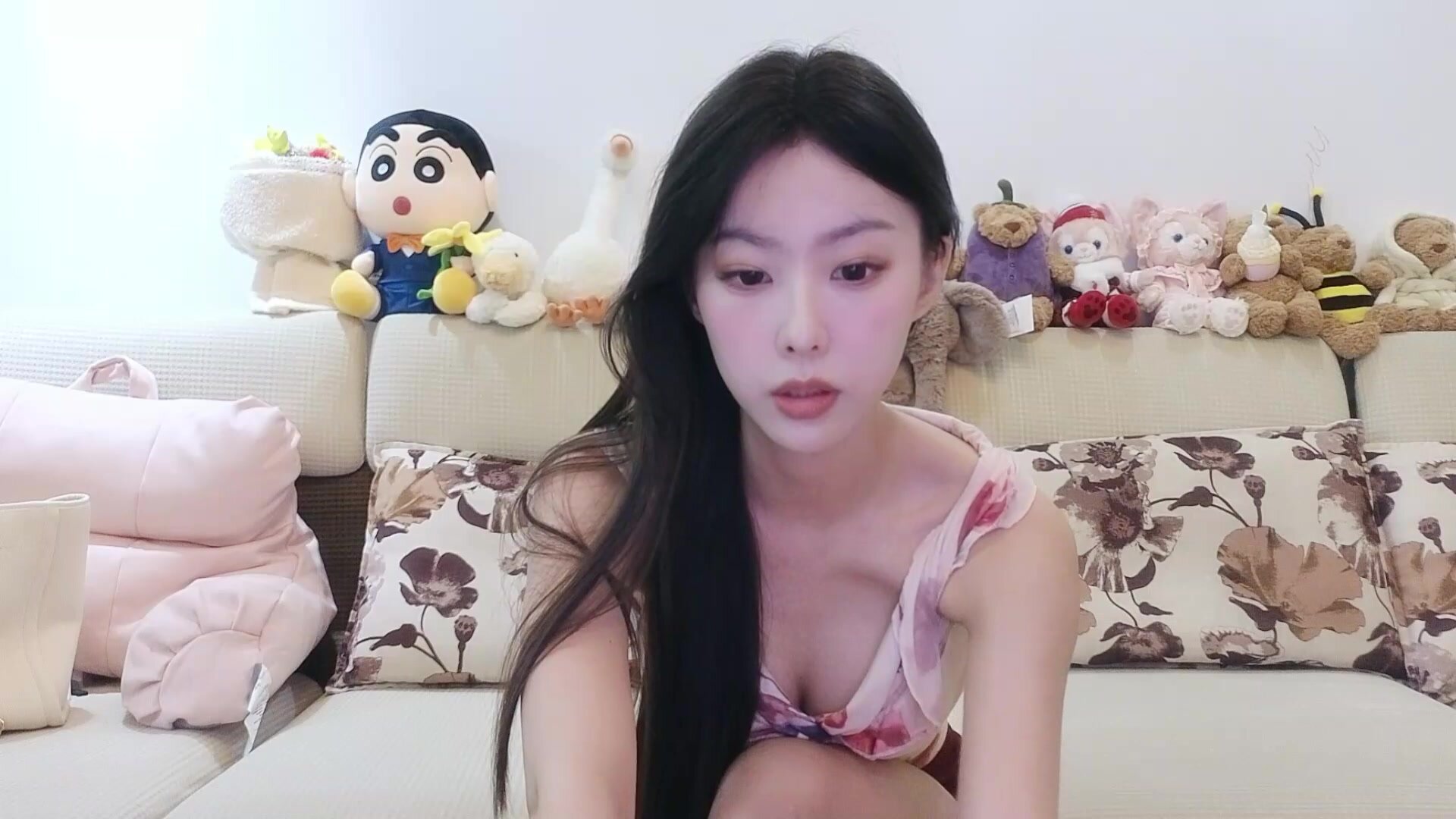 Cecilias stare demands attention