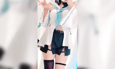 of cosplay blogger, has a pretty good figure, and can do all kinds of work, but unfortunately he is a headless blogger, but he is good at posing in various c-suits (4)