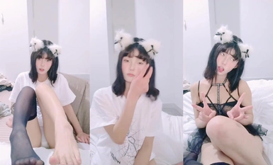 Kecantikan tulen [Yuer Kunkun] kelihatan comel dan lembut di bahagian punggung pic