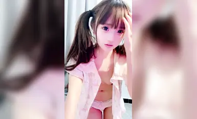 [03 Cute Baby] Ponytail girl just came of age~! Super tender! Big cock fucked her pussy and squirted (3)