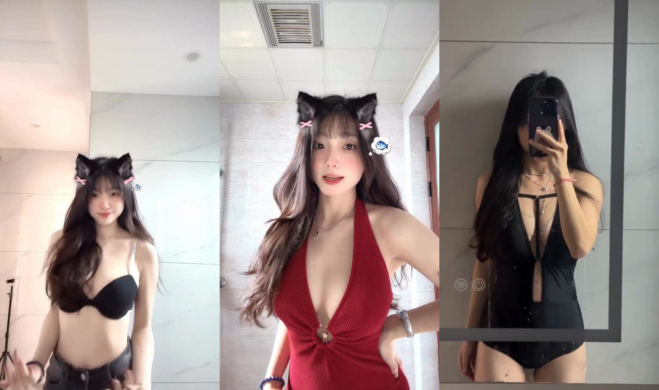 抖音网红【宝贝77】集高颜值与极品身材于一身的反差婊(8)