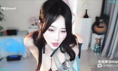 ストリップチャット女神アンカー[Daji-Lovely]スプレーチケットコレクション