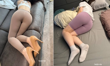 The latest in June 2025, [Twitter porn] Cold white skin queen, [Wife's diary], sex XO yoga pants high heels temptation, usually in the gym, good figure no condom! (1)