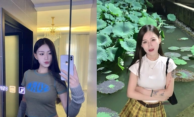 2025年6月の最新【ベストリーク】この女の子は本当に美しく、彼氏が残したセックスビデオには彼女の顔が完璧に映っていて、ベッドの上での彼女の日常の写真との対比は明らかです！