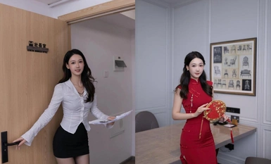 New trend in 2025, the pure and sweet model [Tang Anqi] leaked a large scale, and 1V1 with the sponsor, showing her breasts, her face, panting and moaning